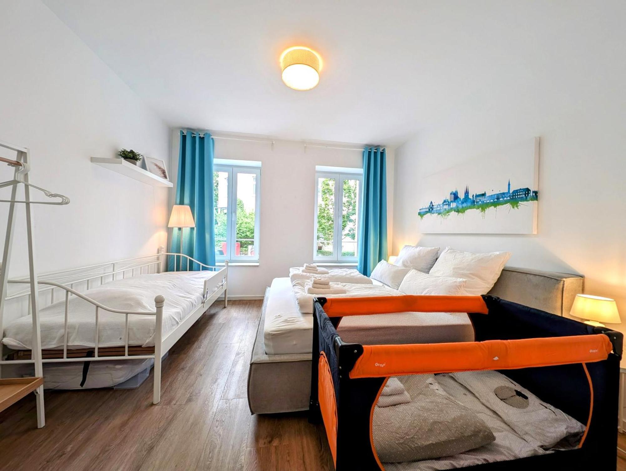 Bohnapartments - Altstadtoase - Balkon Und Garten - Wlan Erfurt Exterior photo