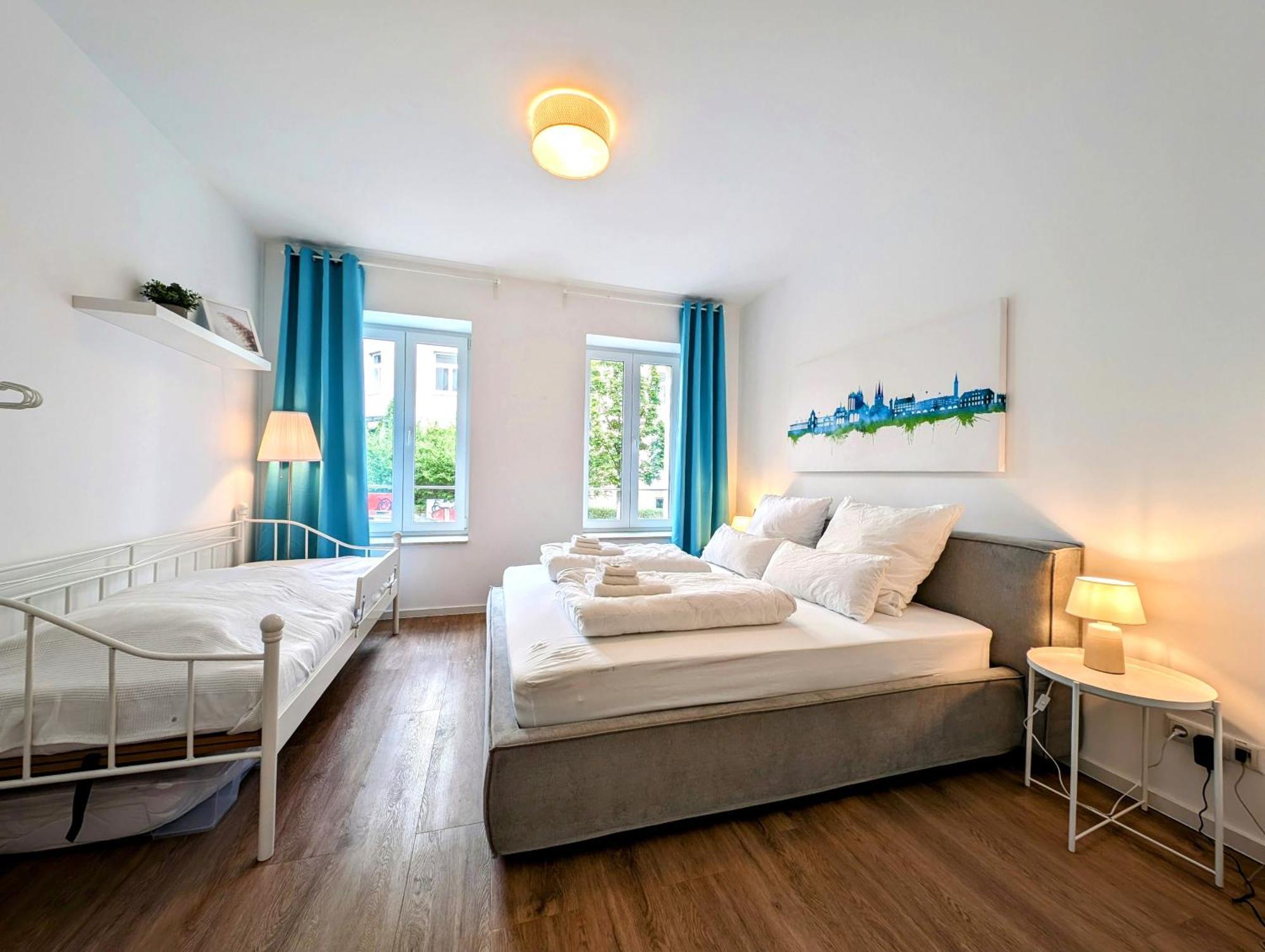 Bohnapartments - Altstadtoase - Balkon Und Garten - Wlan Erfurt Exterior photo
