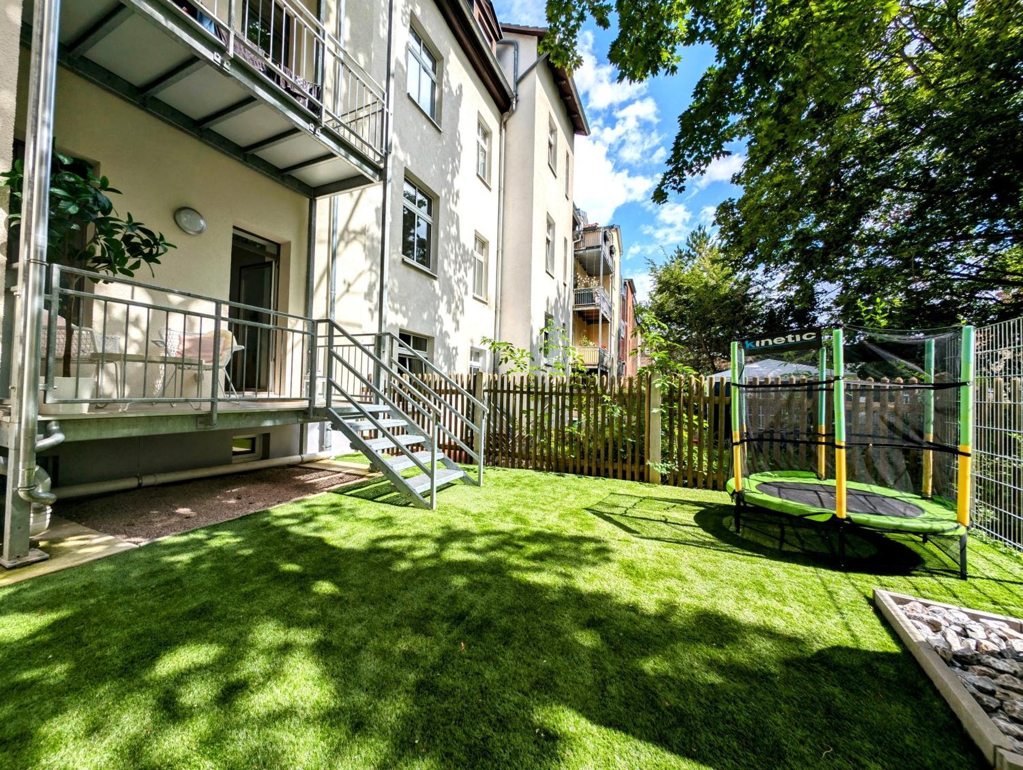 Bohnapartments - Altstadtoase - Balkon Und Garten - Wlan Erfurt Exterior photo